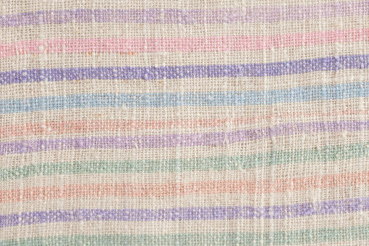 Pastel Stripe Linen — Pattern detail view