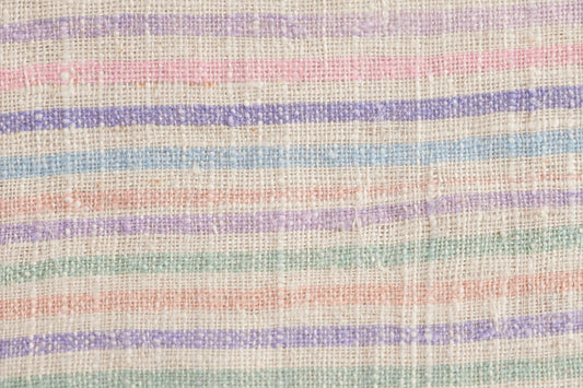 Pastel Stripe Linen — Pattern detail view