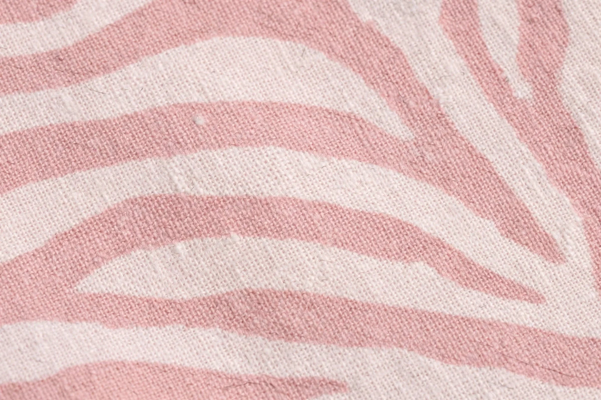 Pastel Zebra Cotton — Pattern detail view