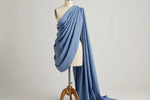 Pin Dot Chambray Cotton — Draped view