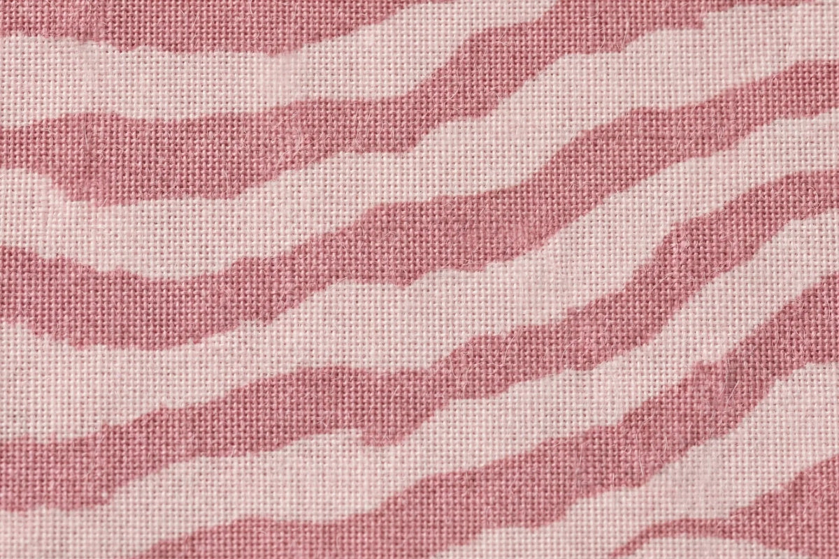 Pink Zebra Cotton — Pattern detail view