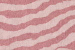 Pink Zebra Cotton — Pattern detail view
