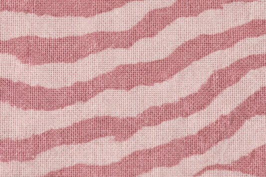 Pink Zebra Cotton — Pattern detail view