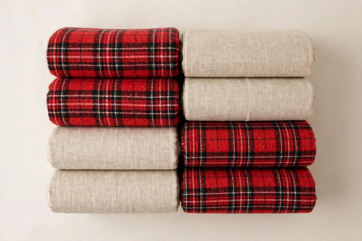 Plaid Flannel — Folded stack view