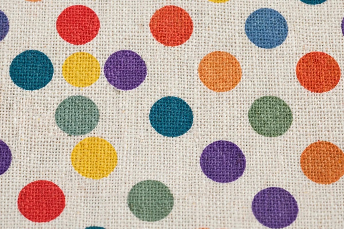 Polka Party Cotton — Pattern detail view