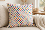 Polka Party Cotton — Lifestyle cushion view