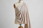 Rainbow Polka Dot Cotton — Draped view