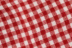 Red Gingham Cotton — Pattern detail view