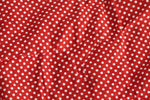 Retro Polka Dot Cotton — Pattern detail view
