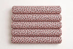 Rose Leopard Cotton — Folded stack view