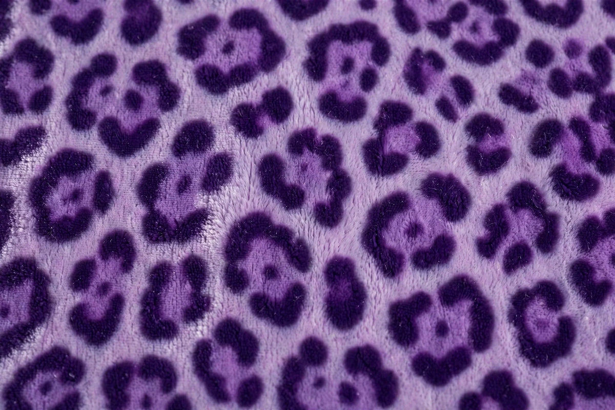 Royal Leopard Velvet — Pattern detail view