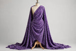 Royal Leopard Velvet — Draped view