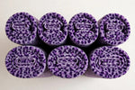 Royal Leopard Velvet — Folded stack view