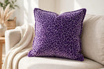 Royal Leopard Velvet — Lifestyle cushion view