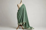 Rugby Stripe French Terry — Draped view