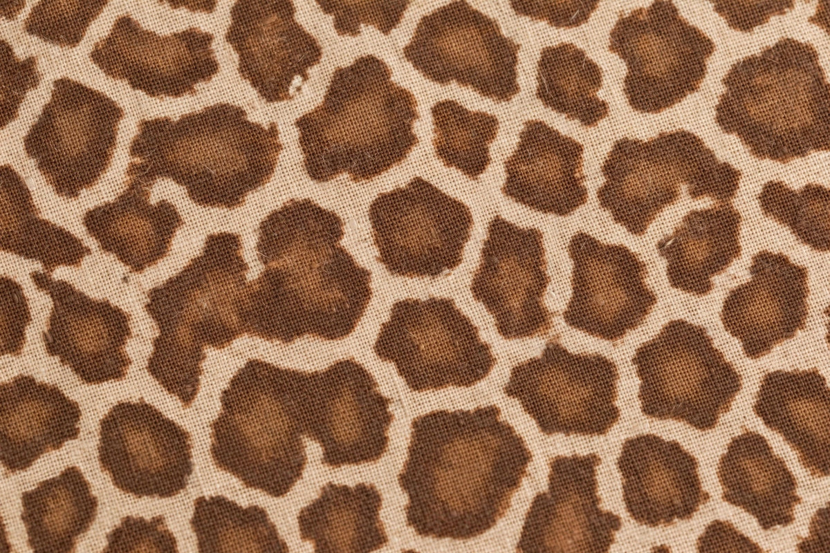 Savanna Animal Print Cotton — Pattern detail view