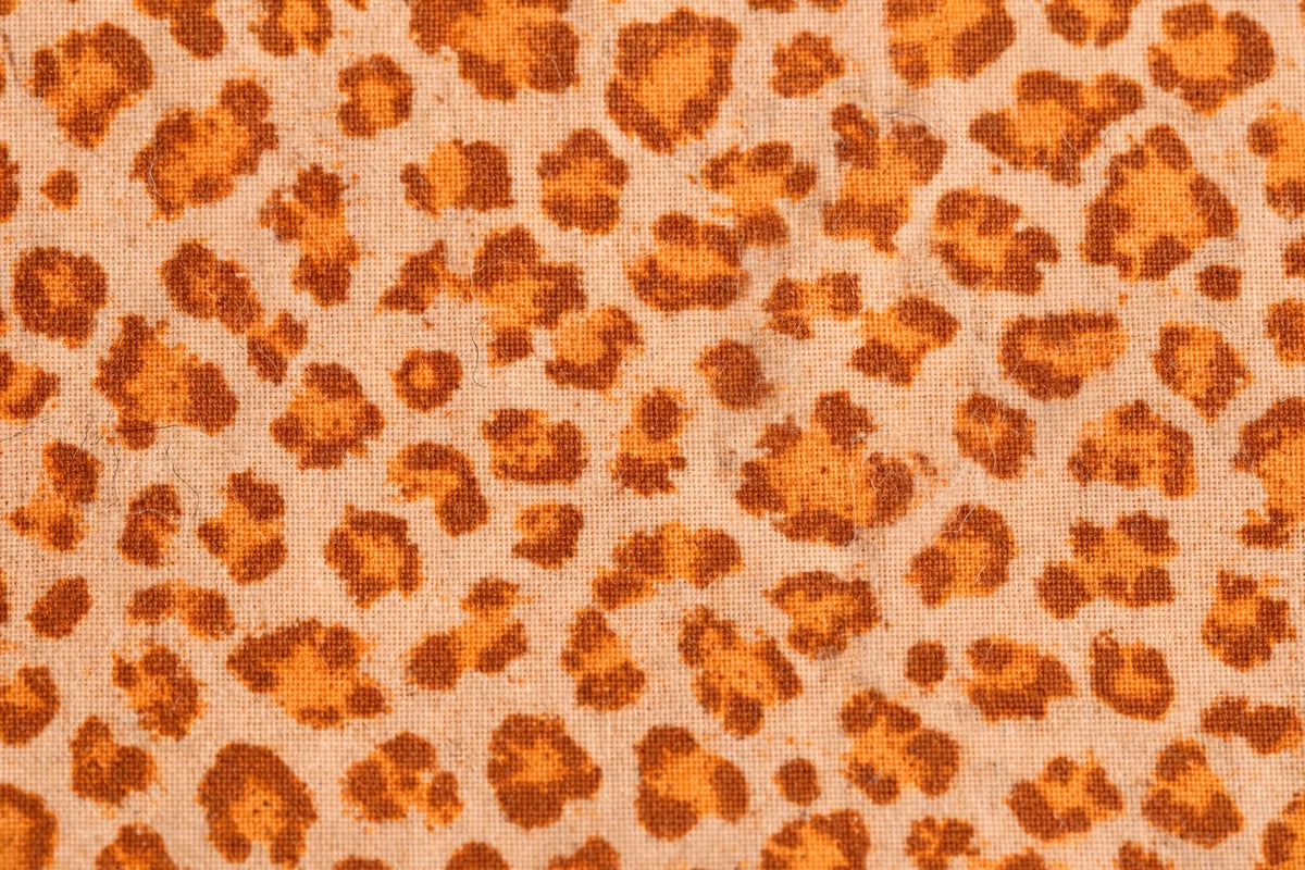 Savanna Sunset Animal Print Cotton — Pattern detail view