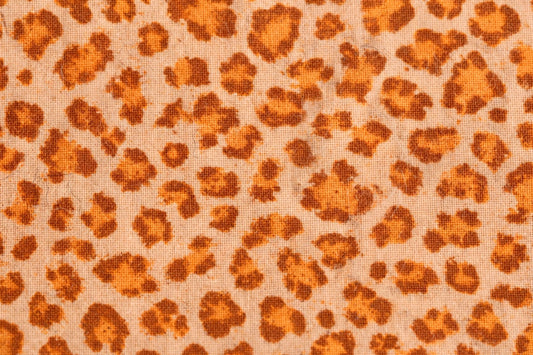 Savanna Sunset Animal Print Cotton — Pattern detail view