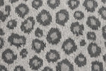 Silver Leopard Knit — Pattern detail view