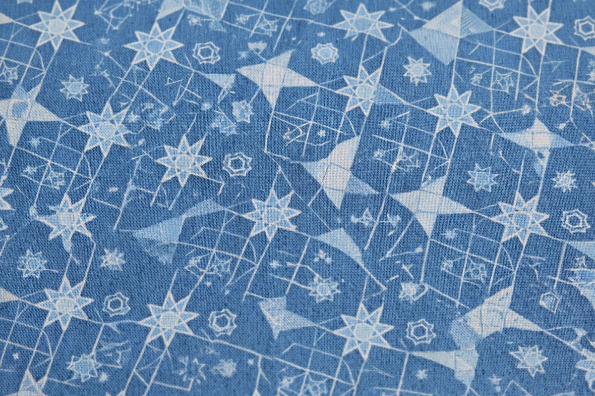 Starlight Geo Jersey Knit — Pattern detail view