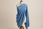 Starlight Geo Jersey Knit — Draped view
