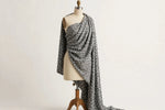 Stone Leopard Knit — Draped view