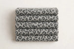 Stone Leopard Knit — Folded stack view