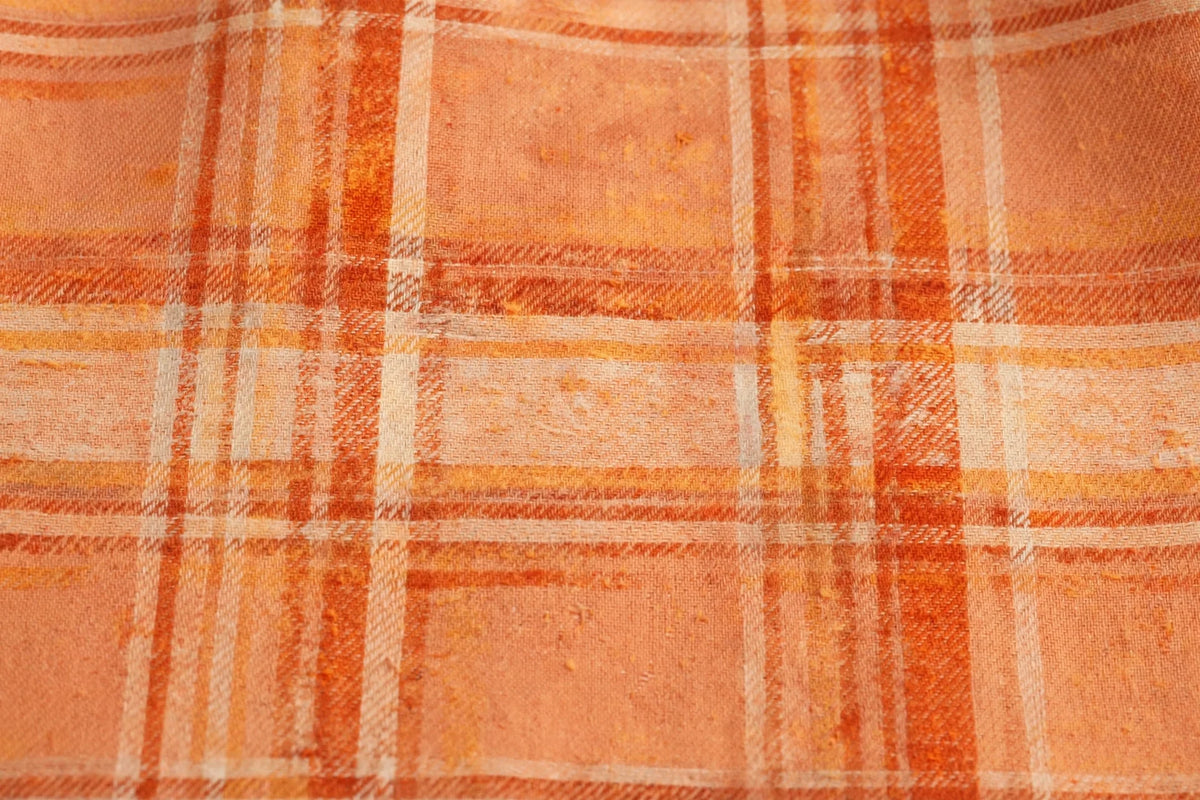 Sunset Plaid Rayon — Pattern detail view