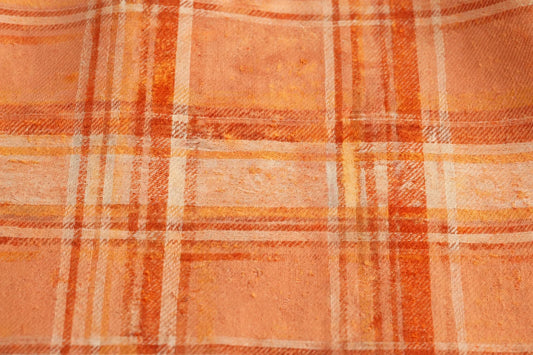 Sunset Plaid Rayon — Pattern detail view