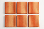 Sunset Stripe Rayon — Folded stack view