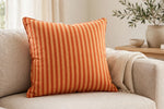 Sunset Stripe Rayon — Lifestyle cushion view