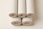 Swiss Polka Dot Cotton — Folded stack view