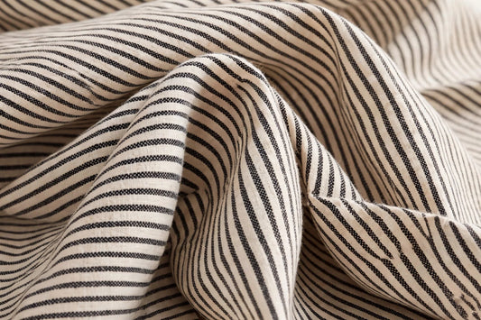 Ticking Stripe Cotton — Pattern detail view