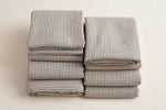 Ticking Stripe Cotton — Folded stack view