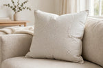 Tiny Polka Dot Cotton — Lifestyle cushion view