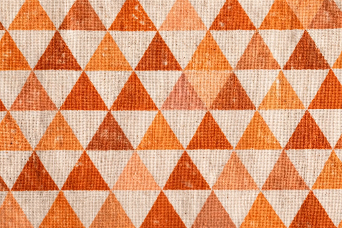 Triangle Tango Cotton — Pattern detail view