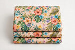 Tropical Floral Rayon — Folded stack view