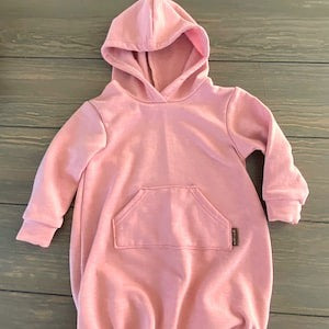 Customer creation - pink hoodie romper