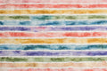 Watercolor Stripe — Pattern detail view