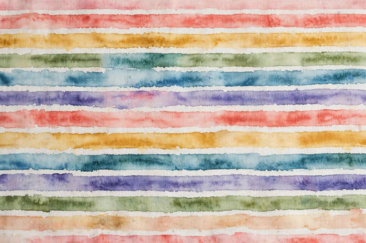 Watercolor Stripe — Pattern detail view