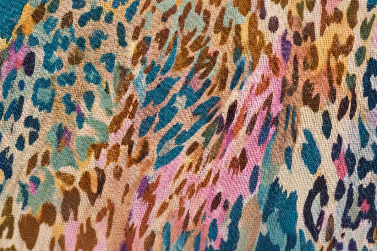 Wild Kingdom Animal Print Rayon — Pattern detail view