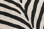 Wild Zebra Linen — Pattern detail view