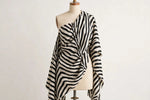 Wild Zebra Linen — Draped view