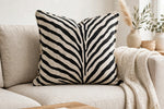Wild Zebra Linen — Lifestyle cushion view