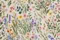 Wildflower Meadow Floral Rayon — Pattern detail view
