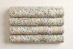 Wildflower Meadow Floral Rayon — Folded stack view