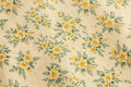 Yellow Floral Cotton — Pattern detail view