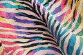 Zebra Bloom Cotton — Pattern detail view