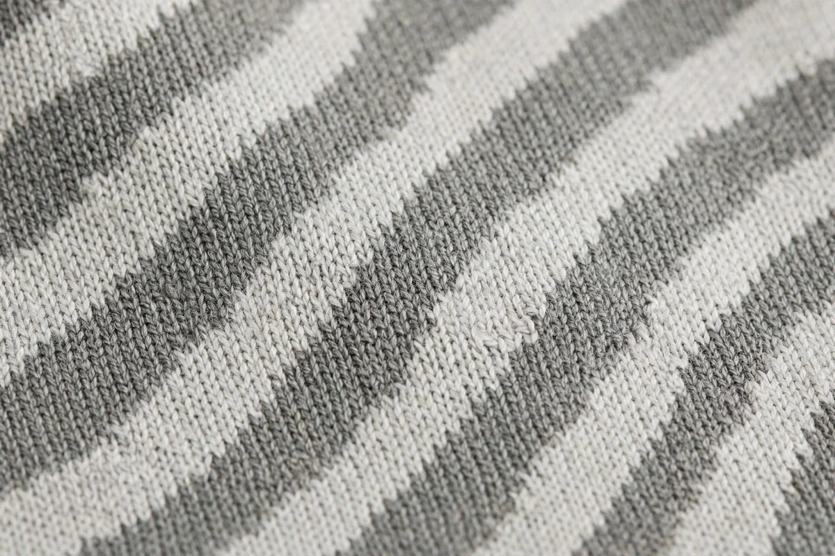 Zebra Mist Knit — Pattern detail view