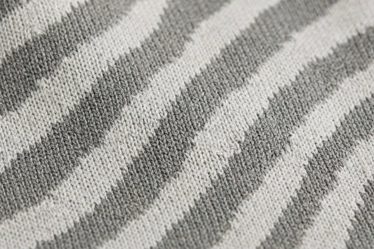 Zebra Mist Knit — Pattern detail view